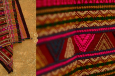 Dhabro ~ Full Bharat Shawl { woolen } - Maroon